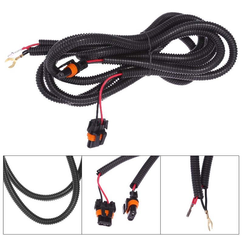 Anxingo Fog Light Wiring Harness Kit Replacement for Chevy Silverado 1500 2500 2003-2006 (2007 Classic) - Image 5